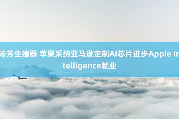汤芳生殖器 苹果采纳亚马逊定制AI芯片进步Apple Intelligence就业