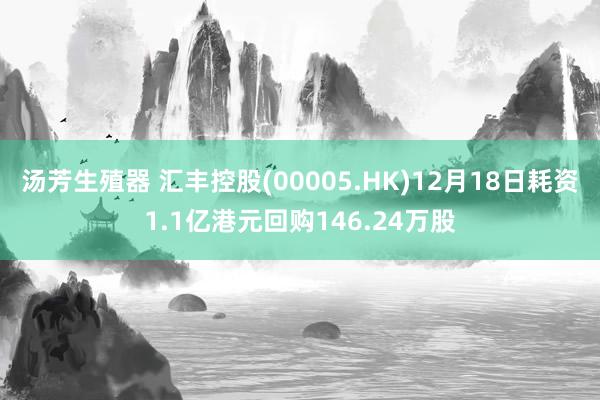 汤芳生殖器 汇丰控股(00005.HK)12月18日耗资1.1亿港元回购146.24万股