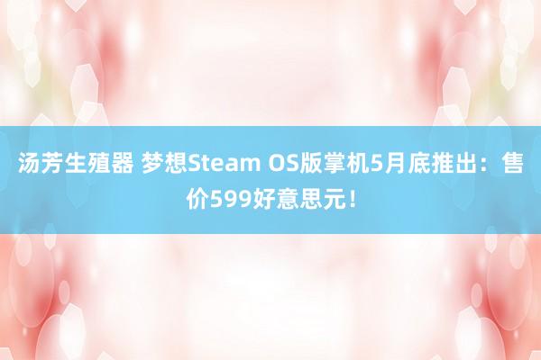 汤芳生殖器 梦想Steam OS版掌机5月底推出：售价599好意思元！